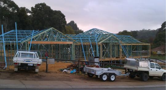 timber truss truss roof perth hills
